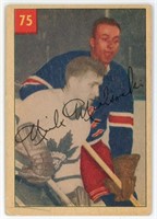 Carte Hockey Card 1954 Nick Nickoski Parkhurst