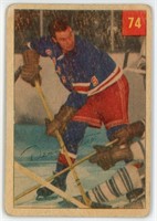 Carte Hockey Card 1954 Dean Prentice Parkhurst