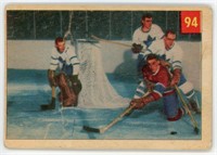 Carte Hockey Card 1954 Meger Morrison Parkhurst