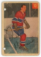 Carte Hockey Card 1954 Paul Masnick Parkhurst