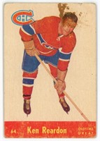 Carte Hockey Card 1955 Ken Reardon Parkhurst