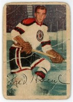 Carte Hockey Card 1953 Fred Hucul Parkhurst