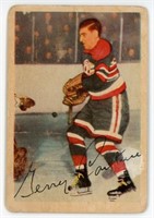 Carte Hockey Card 1953 Gerald Doc Couture Parkhurt