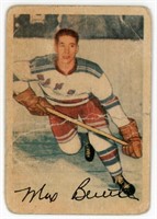 Carte Hockey Card 1953 Max Bentley Parkhurst