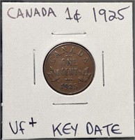 1925 Canada Cent Key Date
