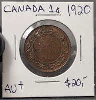 1920 Canada Large Cent High Grade