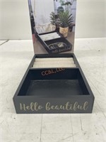 New Lillian Scott Jewel Tray with Removable Mirror