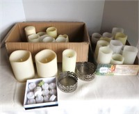 Candles - Battery Operated - Assorted Sizes