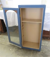 Wood Cabinet - Painted - 21" x 10.5" x H 45"