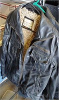 Leather Jacket Size Small