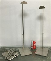 Stainless steel adjustable stands (2 plus parts)