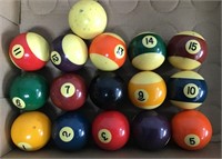 Billiard balls