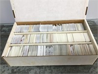 Box of hockey cards