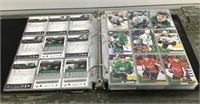Binder of hockey cards (390+)
