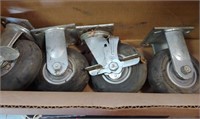 (4) Large Casters