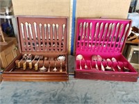 2 SETS OF ONEDIA COMMUNITY FLATWARE IN CASES