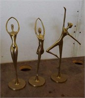 (3) Brass Dancers