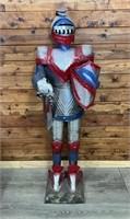 5ft Medieval Knight in (Painted) Shining Armor