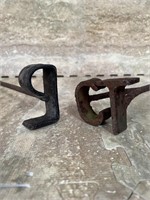 (2) Vintage Branding Irons