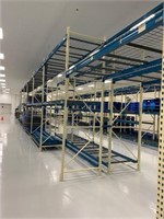 6 Sections Pallet Racking-12'x42'x56'-Blue Bars
