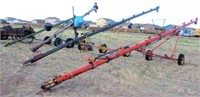 (4) Grain Augers, various sizes (some are scrap)