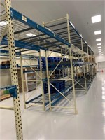 6 Sections of Pallet Racking 12'x42"x56'-Connector