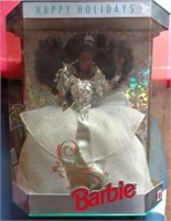 Happy Holiday Barbie (1992) Yellow sparkle dress