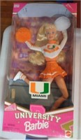 University of Miami Cheerleader Barbie (1996)