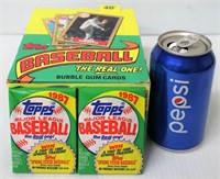1987 Topps Baseball Cards Box Sealed Packs