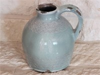 Blue Glazed Pottery Jug is Unmarked
