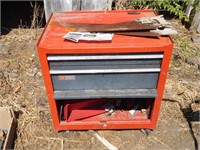 CRAFTSMAN TOOLBOX AND MISC TOOLS