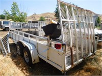 TANDEM AXLE LANDSCAPING TRAILER