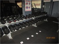 Matrix and Ziva fixed dumbbell set