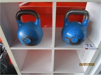 2 x Aussie strength 12kg kettles