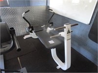 The Abench abdominal exercise bench, steel framed
