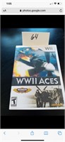Wii WWII Aces video game