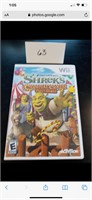 WII Shreks carnival craze video game