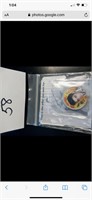 Elvis 80th birthday gold record coin