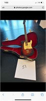 Mini replica Elvis Presley guitar