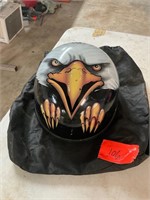 Motorcycle helmet, size XL. Eagle. DOT