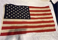 American flag 57 inches by 34 inches