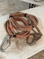 Rope with snap clips
