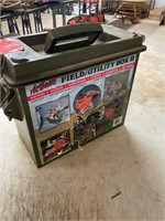 Plastic field ammo box