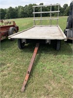 16’ hay wagon w/ rack