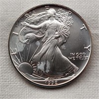 1992 Silver Am Eagle Dollar