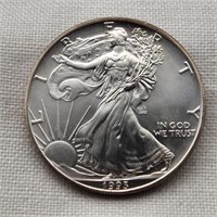1993 Silver Am Eagle Dollar