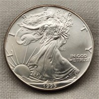 1995 Silver Am Eagle Dollar