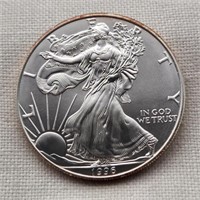 1996 Silver Am Eagle Dollar