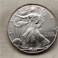 1997 Silver Am Eagle Dollar