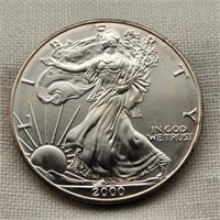 2000 Silver Am Eagle Dollar
